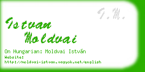 istvan moldvai business card